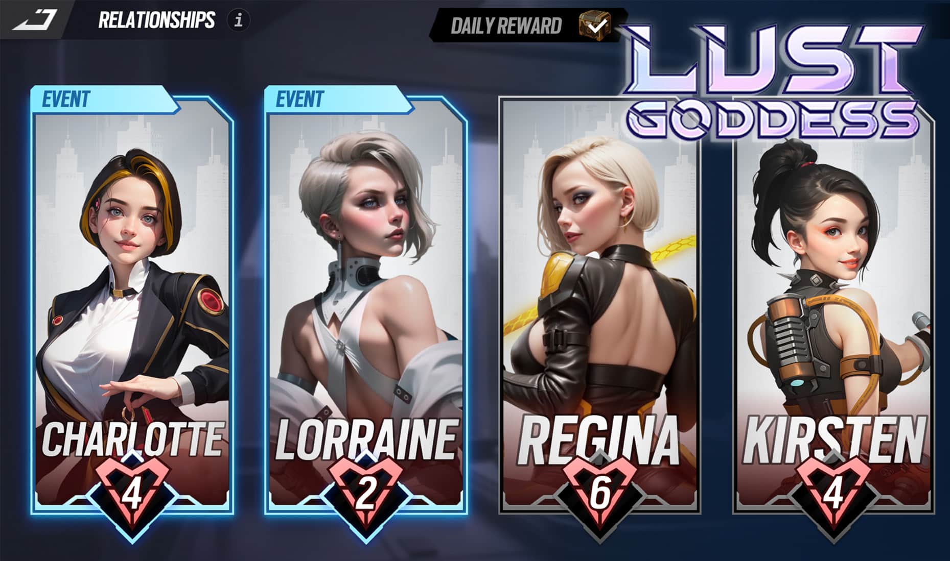 Lust Goddess – battle with goddess A